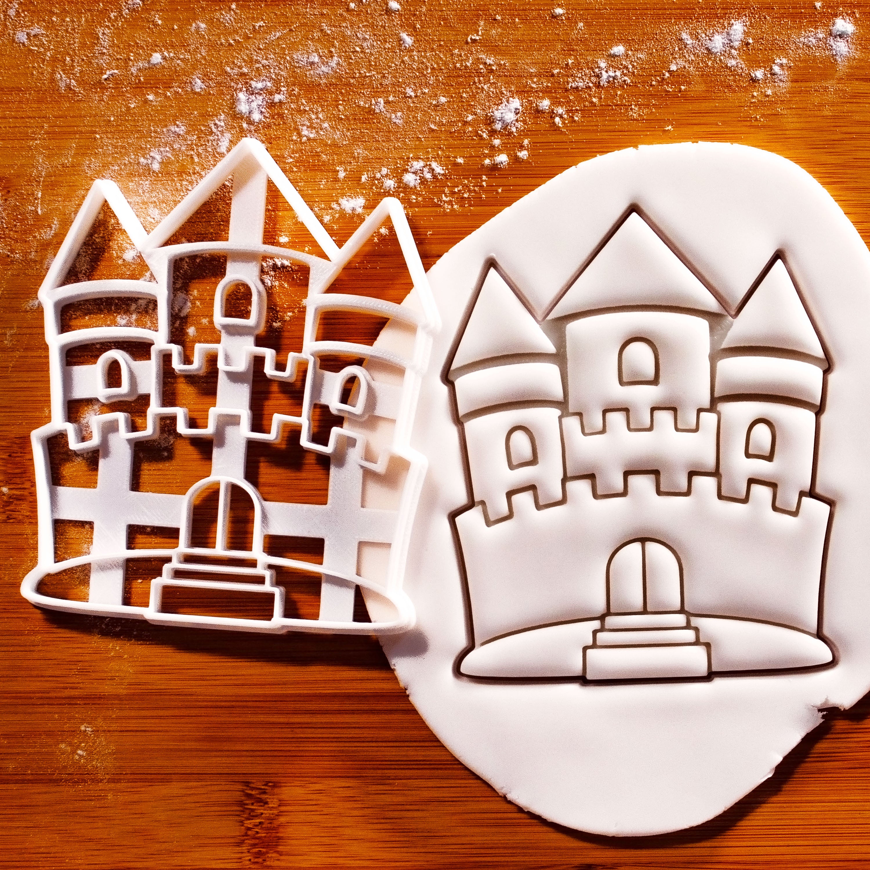 Disney Direct Cinderella's Castle Vintage Ceramic Cookie Jar