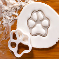Small Realistic Dog Paw Cookie Cutter