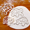 wise and cute tortoise cookie cutters