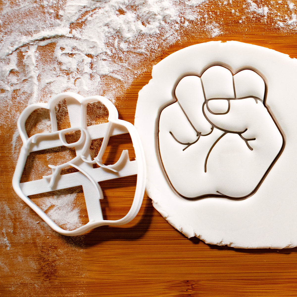 American Sign Language Letter S Cookie Cutter