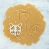 american shorthair cat cookie cutout dough made with bakerlogy american shorthair cat cookie cutter