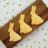 bakerlogy hare portrait sugar cookies