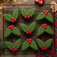 Holly & Mistletoe Set