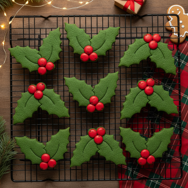 Holly & Mistletoe Set