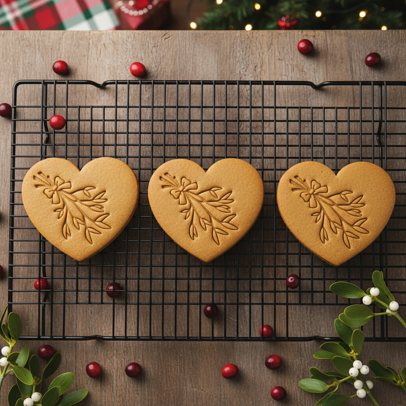 Mistletoe Express Mistletoe Cookie Cutter – Bakerlogy