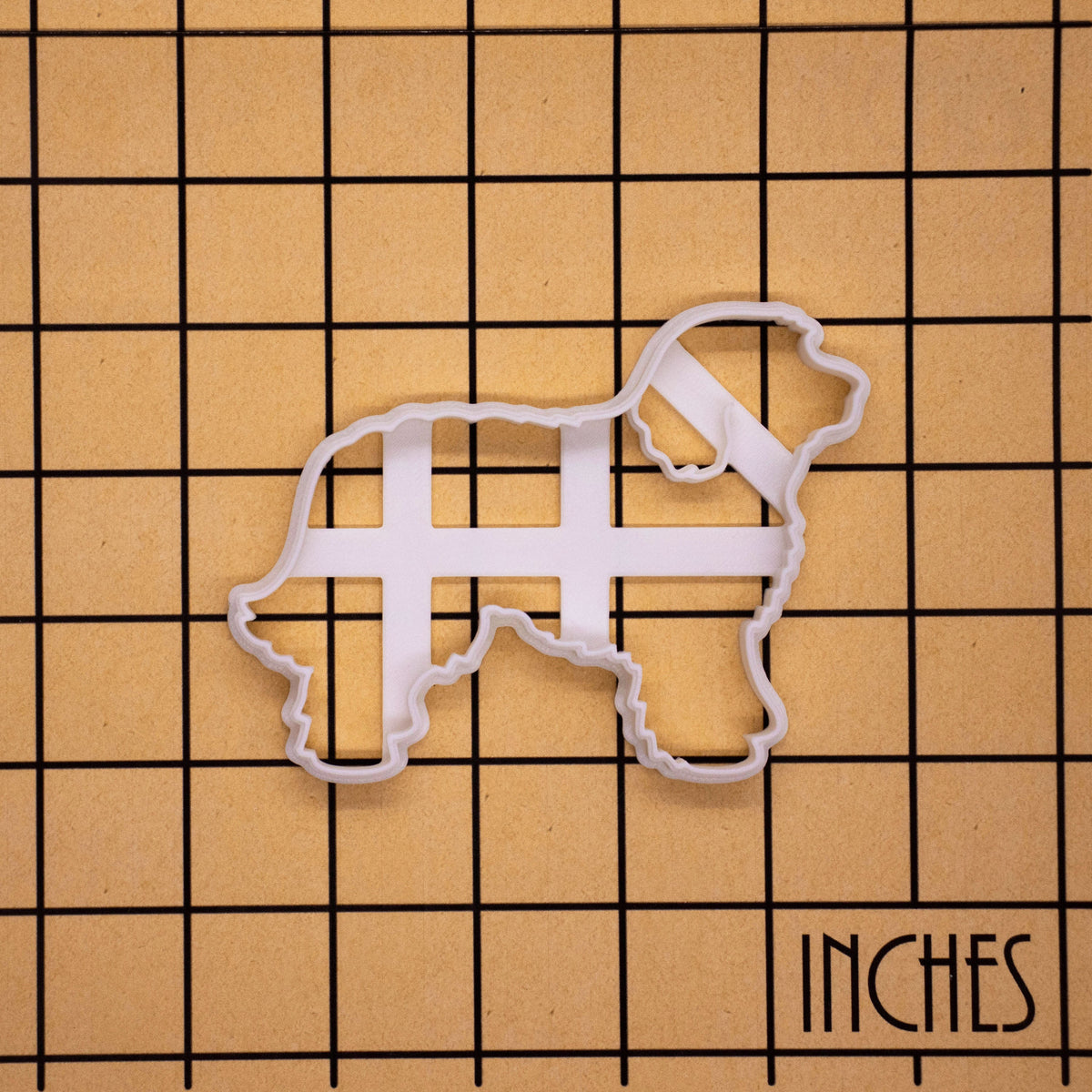 Old English Sheepdog Body Cookie Cutter