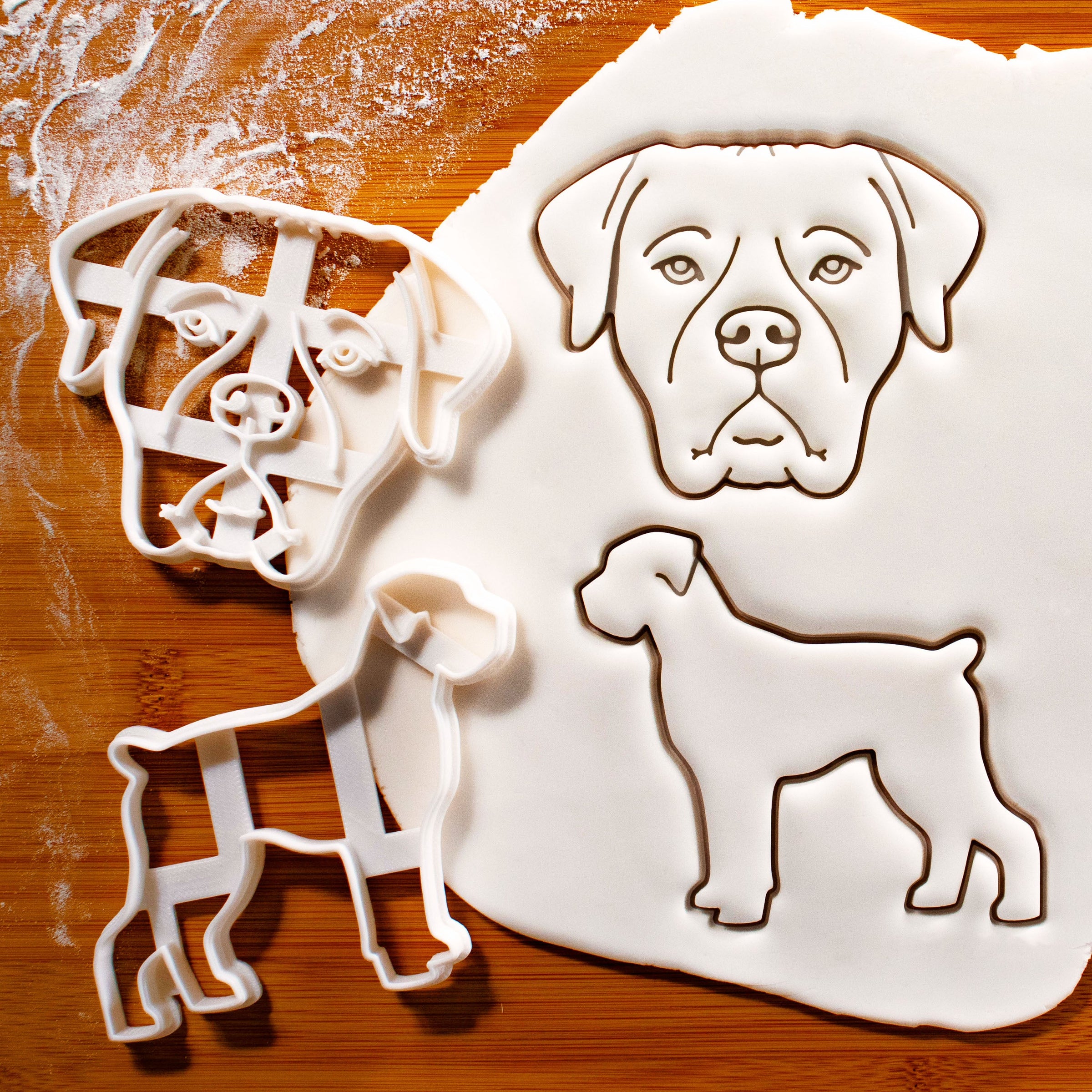Set of 2 Cane Corso Cookie Cutters