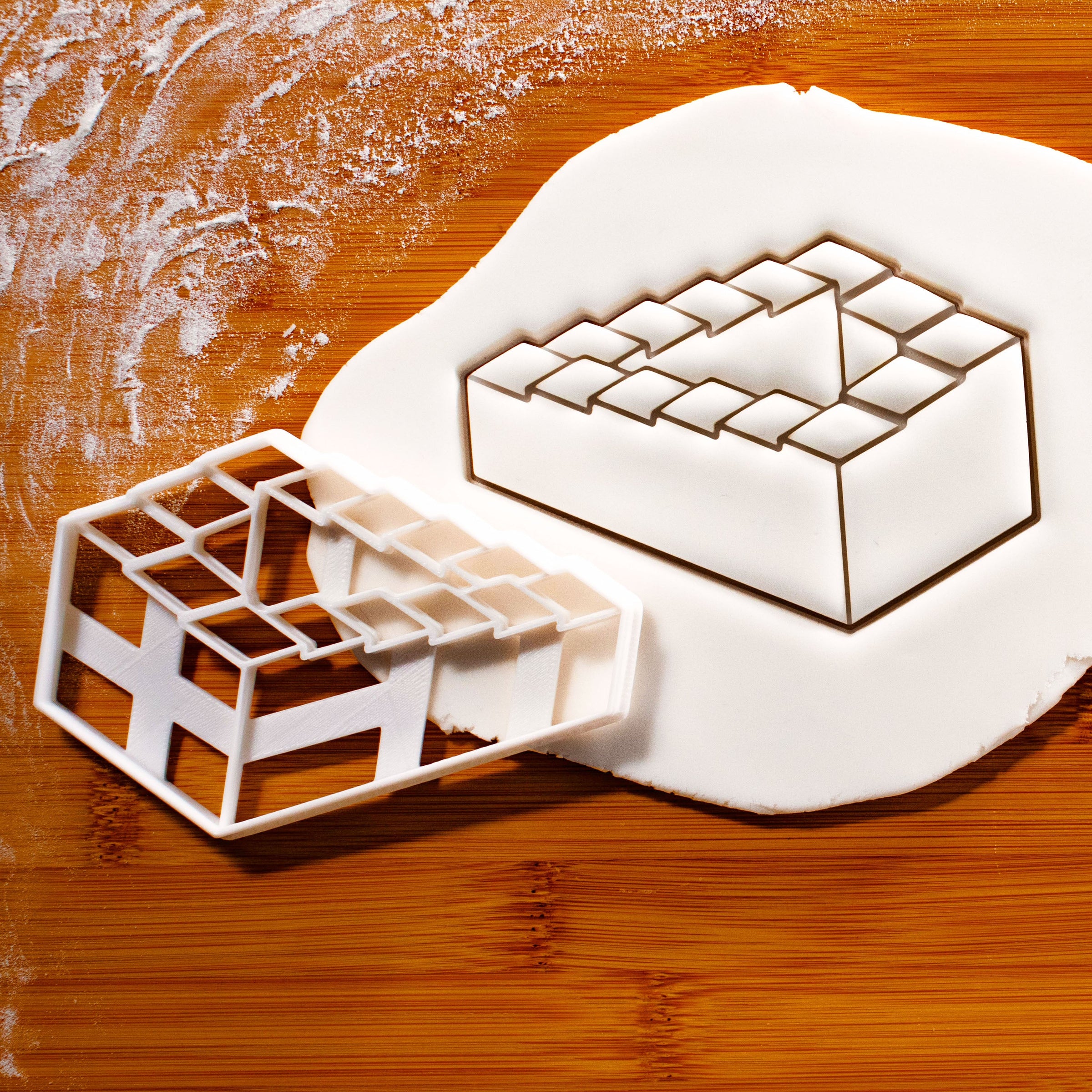 Impossible Stairs Cookie Cutter