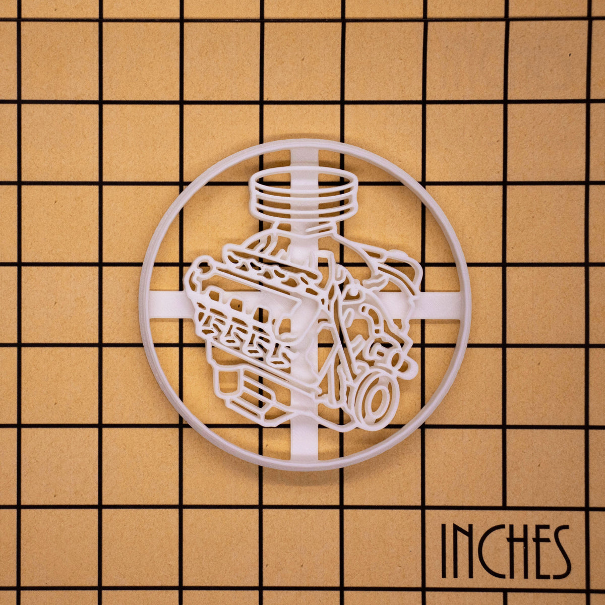 Engine. Cookies V8 Engine Cookie Cutter – Bakerlogy