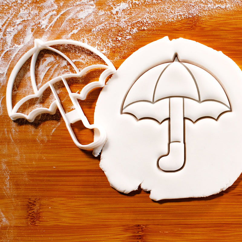 Umbrella cookie cutter