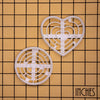 Set of 2 Love Maze Cookie Cutters
