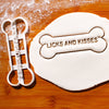 I WOOF YOU & LICKS AND KISSES (12cm / 4.7")