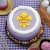 Mardi Gras Mask & Fleur de lis Set