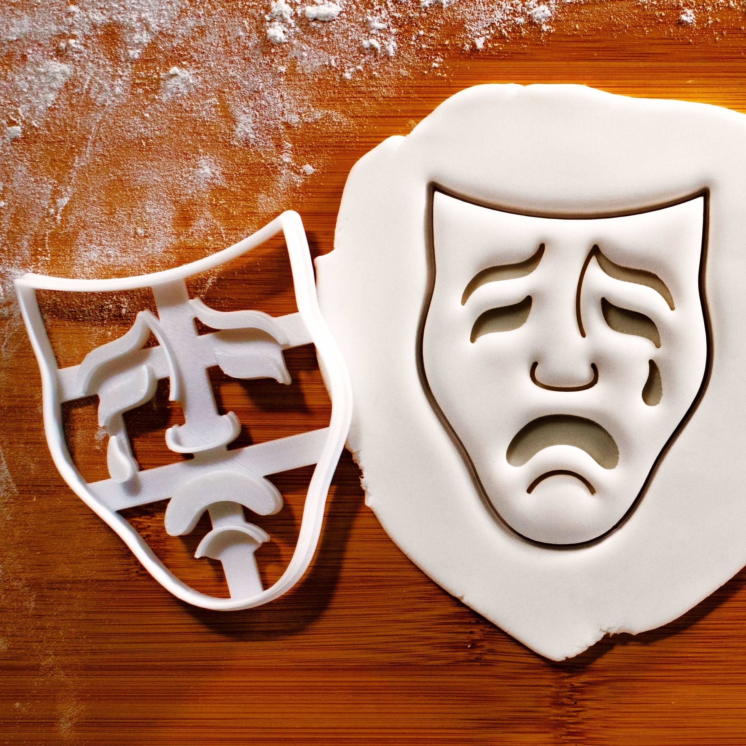 Tragedy Mask Cookie Cutter
