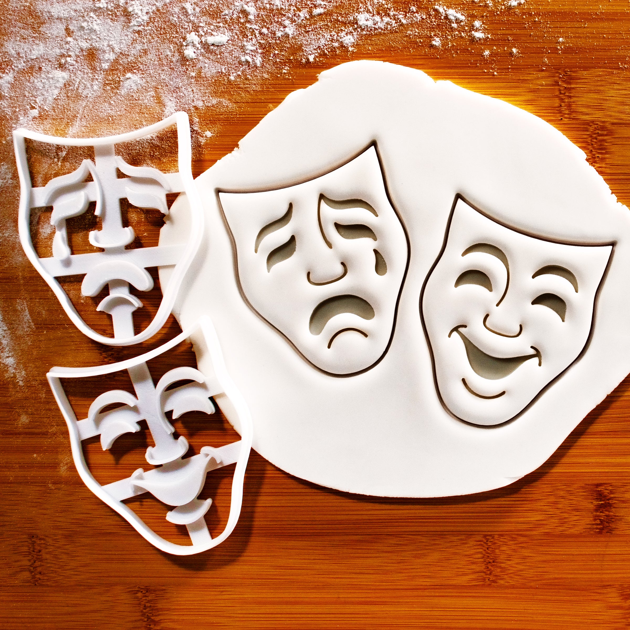 Theater Mask Set (2pcs)