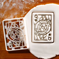Queen of Hearts Playing Card Cookie Cutter
