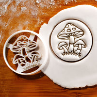 Magical Wild Mushrooms Cookie Cutter
