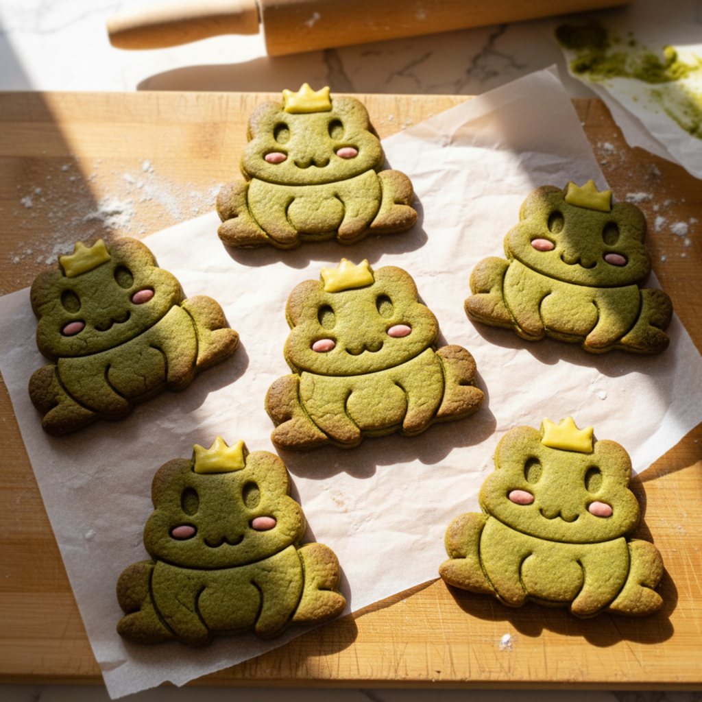 Cute Frog with Crown