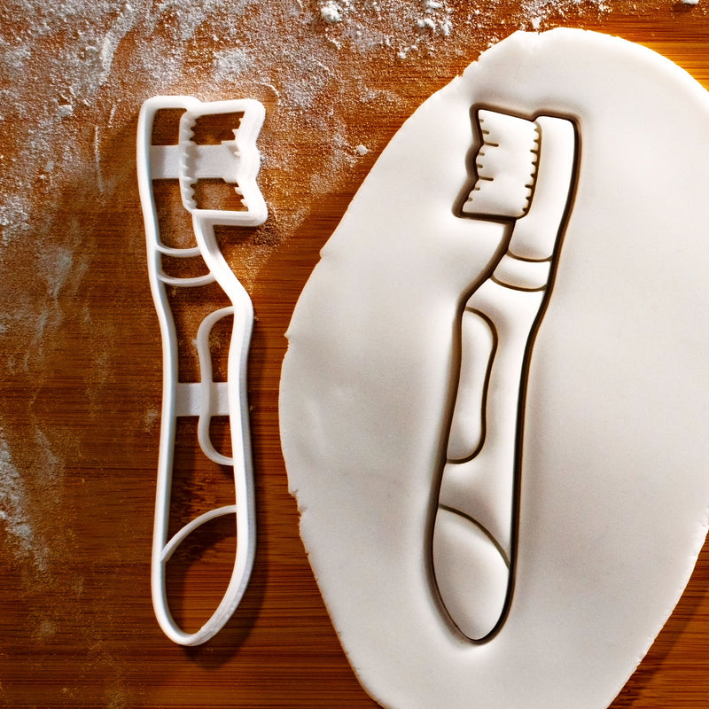 Set of 2 Toothbrush and Toothpaste Cookie Cutters