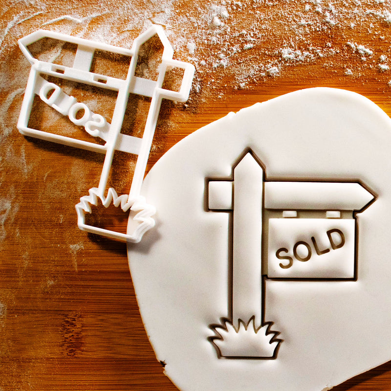 SOLD Sign Cookie Cutter