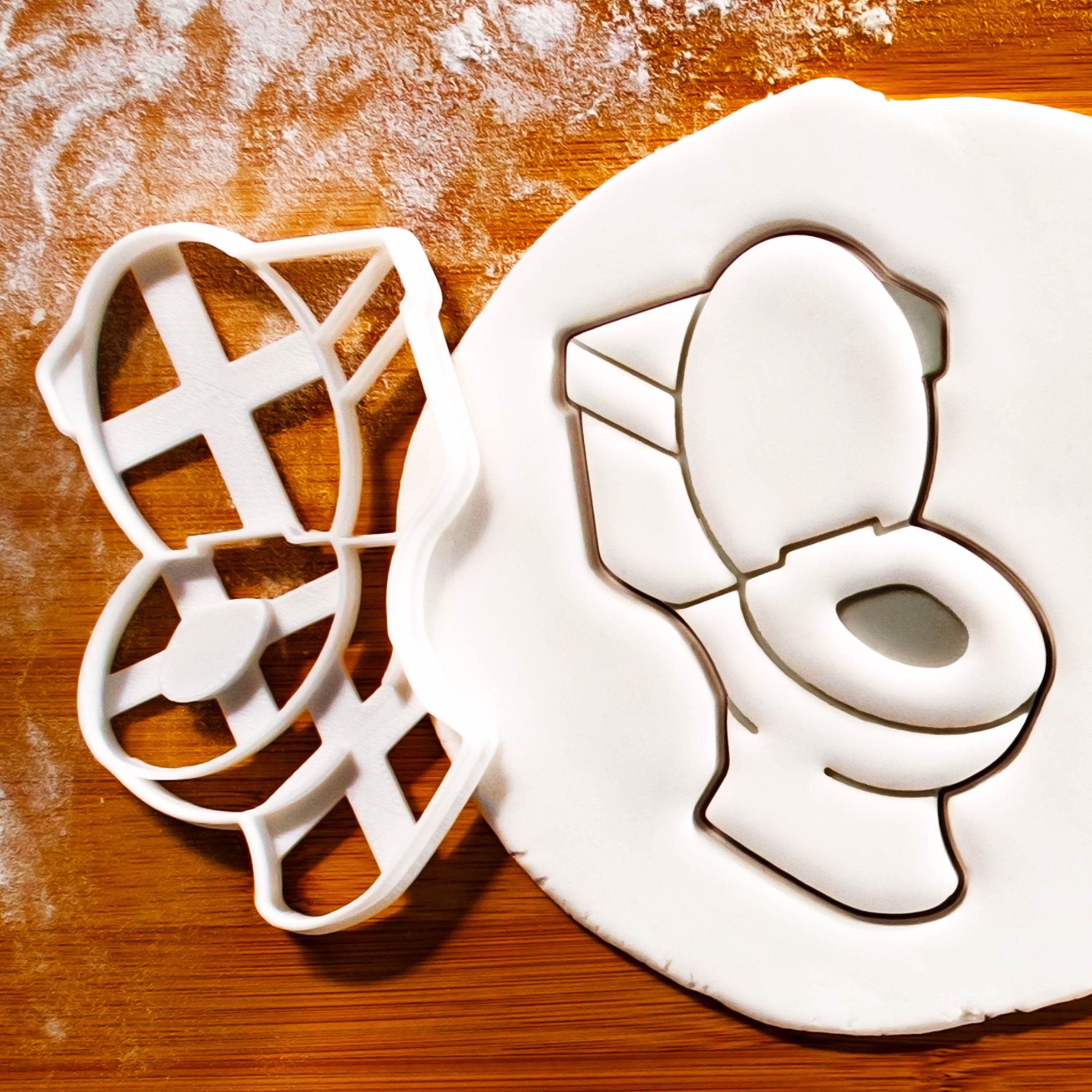 Toilet Bowl & Plunger Set