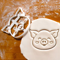 Happy Pig Cookie Cutter