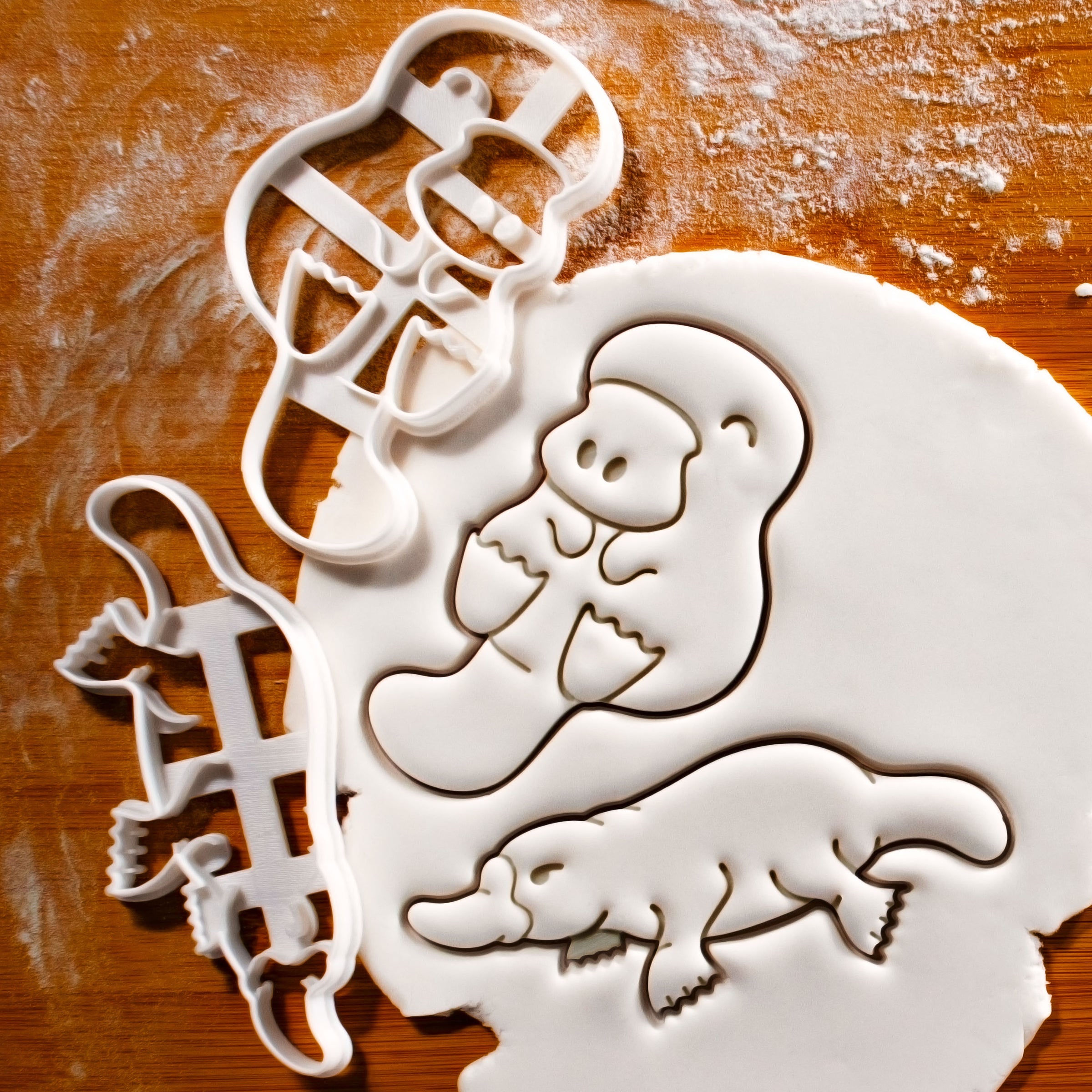 Set of 2 Platypus Cookie Cutters