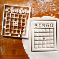 Bingo Card Cookie Cutter