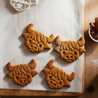 Cute Highland Cow Face