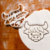 Cute Highland Cow Face Cookie Cutter