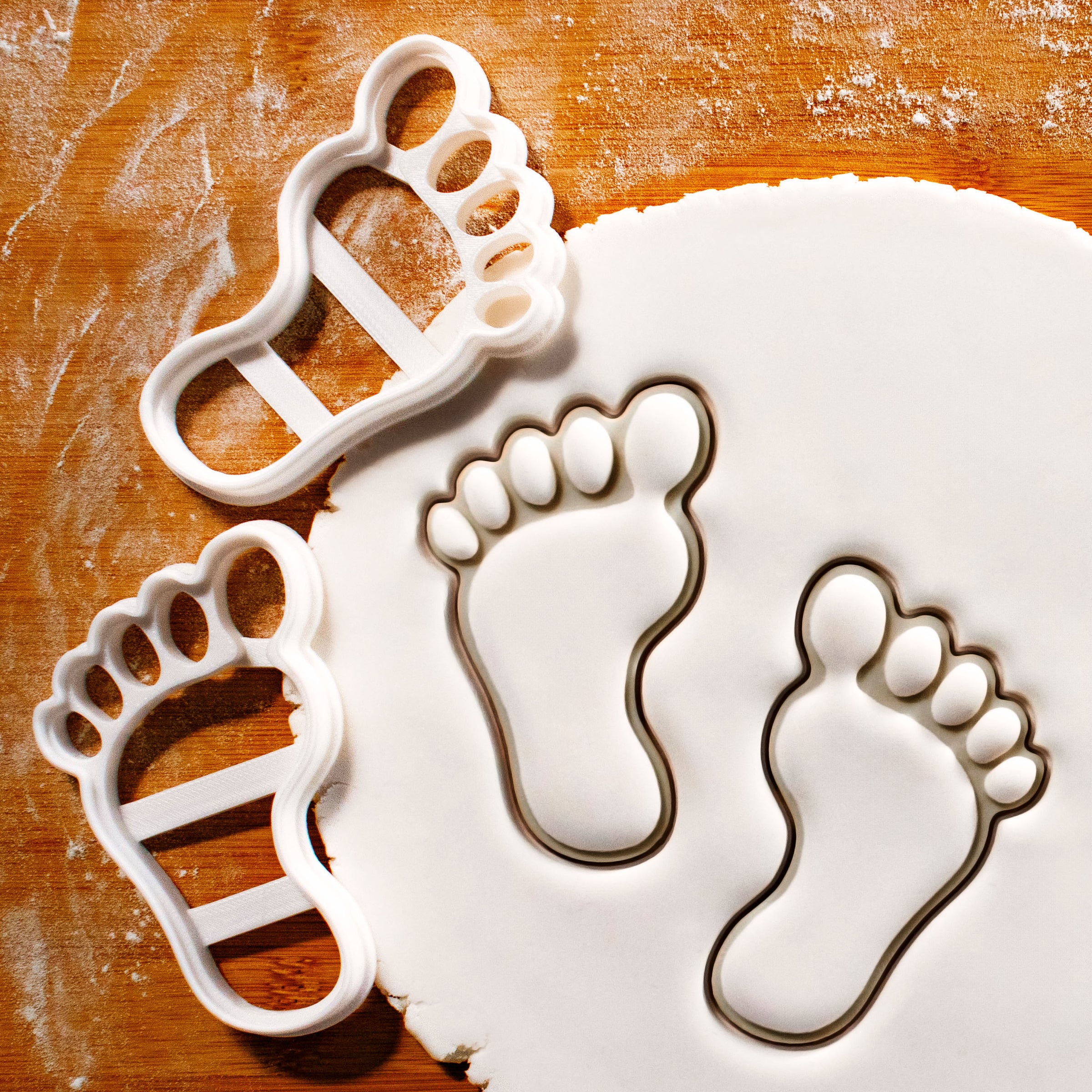 Cute Footprints Cookie Cutter