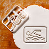 PROMO SET: Set of 2 Swimming Cookie Cutters