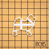 Samoyed Silhouette Cookie Cutter