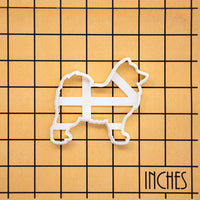 Samoyed Silhouette Cookie Cutter