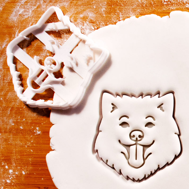 Samoyed Face Cookie Cutter