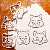 Set of 3 Baby Woodland Critters Cookie Cutters