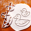 Set of 2 Duck Cookie Cutters