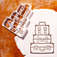 Retro Suitcases Cookie Cutter