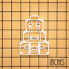 Retro Suitcases Cookie Cutter