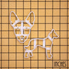 Set of 2 Pharaoh Hound Dog