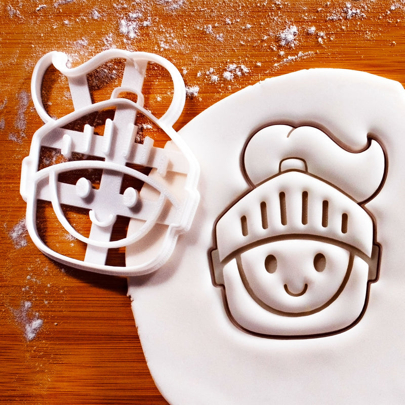 Set of 3 Cute Knight Cookie Cutters