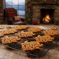 Xmas Highland Cow Face