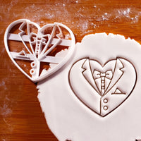 Heart Shaped Bride and Groom