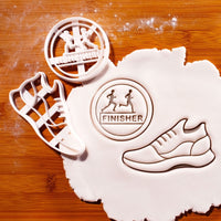 Set of 2 Marathon Cookie Cutters