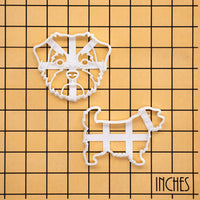 Set of 2 Norfolk Terrier Cookie Cutters