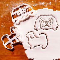 Set of 2 Pekingese Cookie Cutters