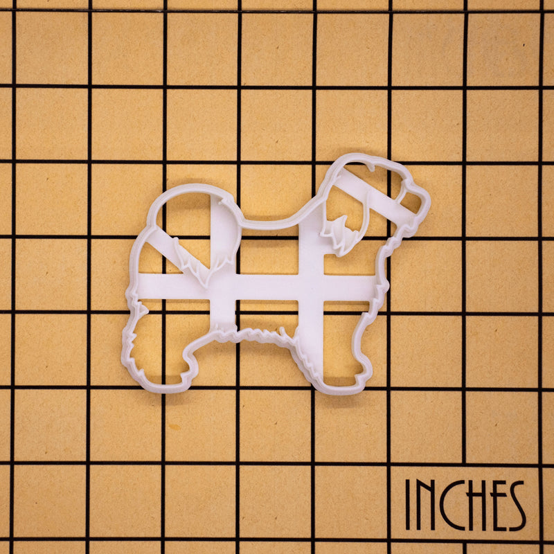 Tibetan Terrier Body Cookie Cutter