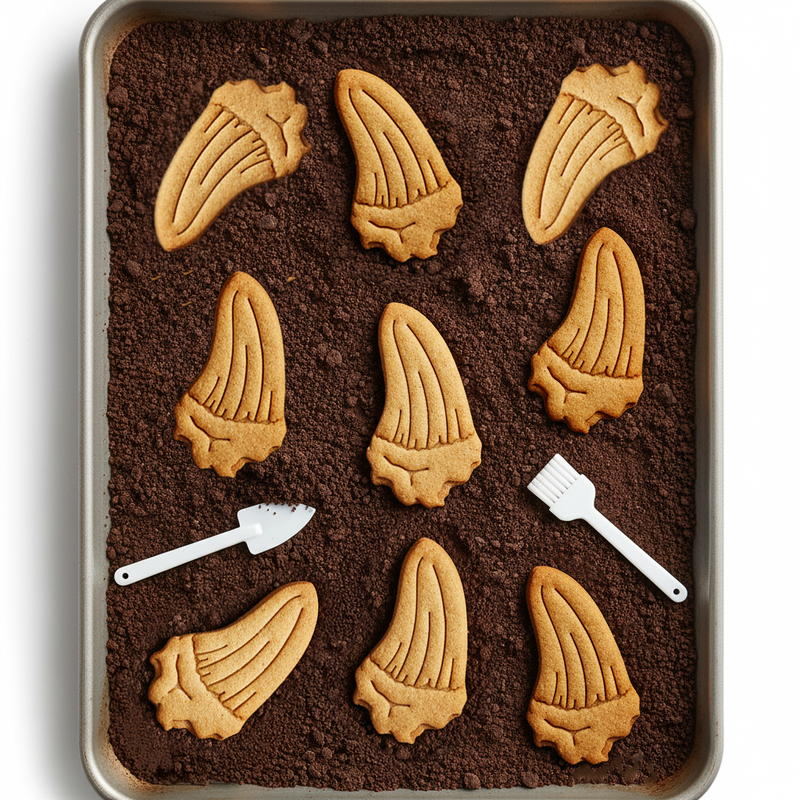 Mosasaurus Fossil Set (2pcs)