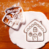 Cottage House & Tree Stump Cookie Cutters