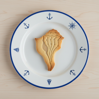 Lightning Whelk & Scallop Shell